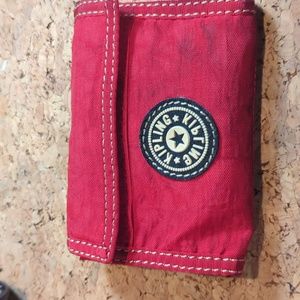 Vintage Red Kipling Bifold wallet